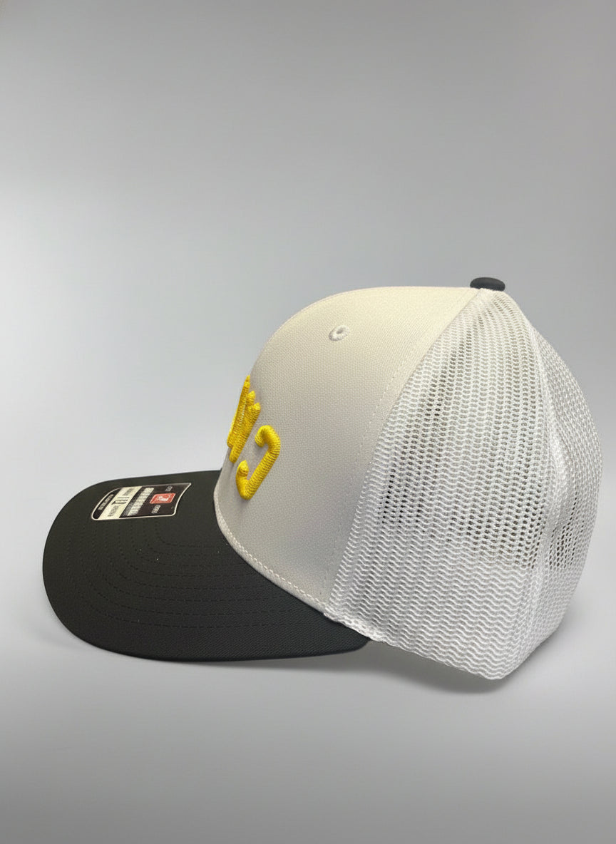 Upside-Down Canes Hat - White
