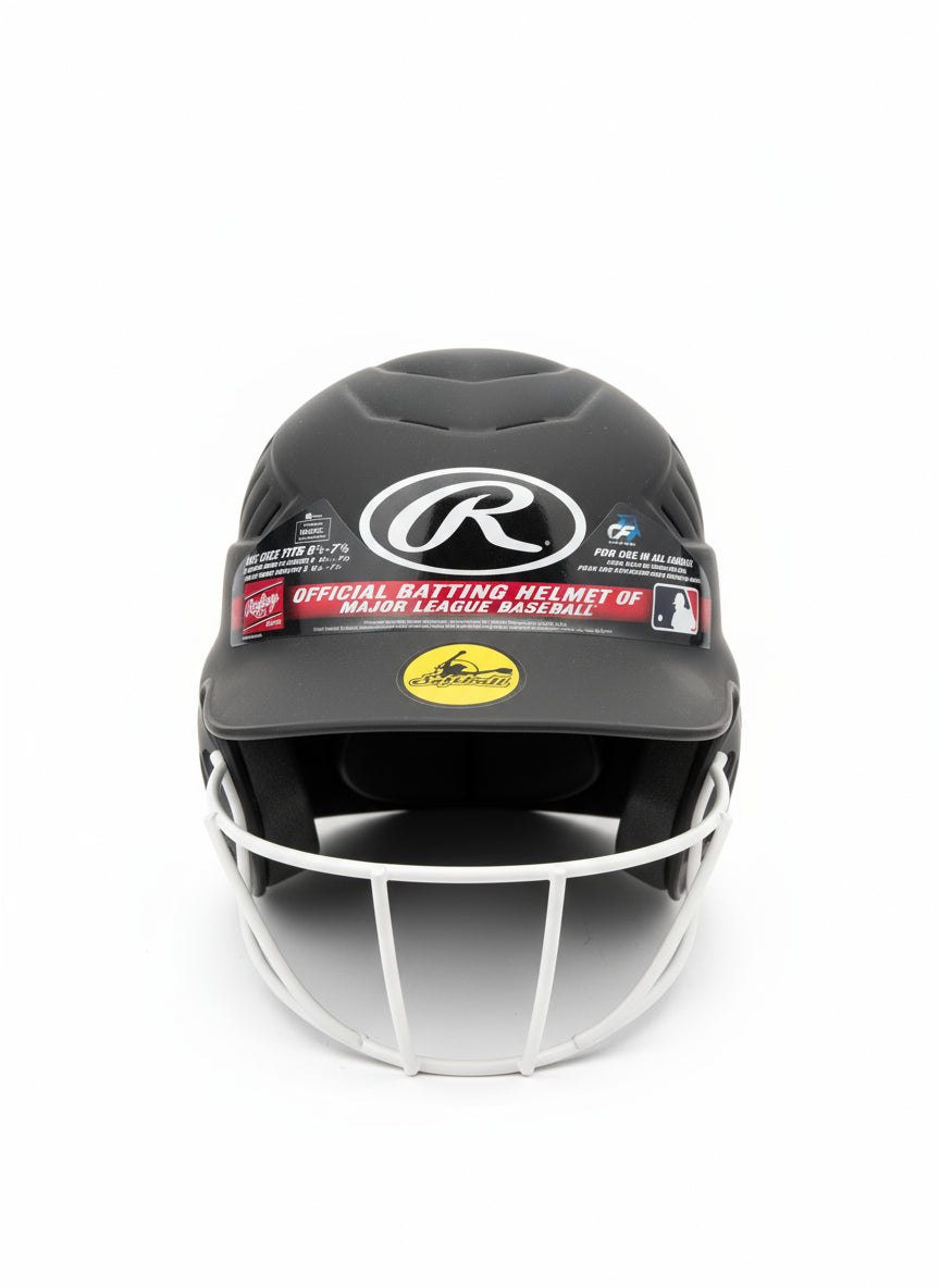 Black Rawlings Helmet