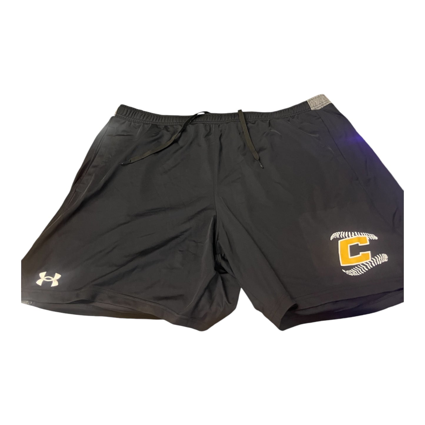 UA "C" Black Mens Shorts (new logo)