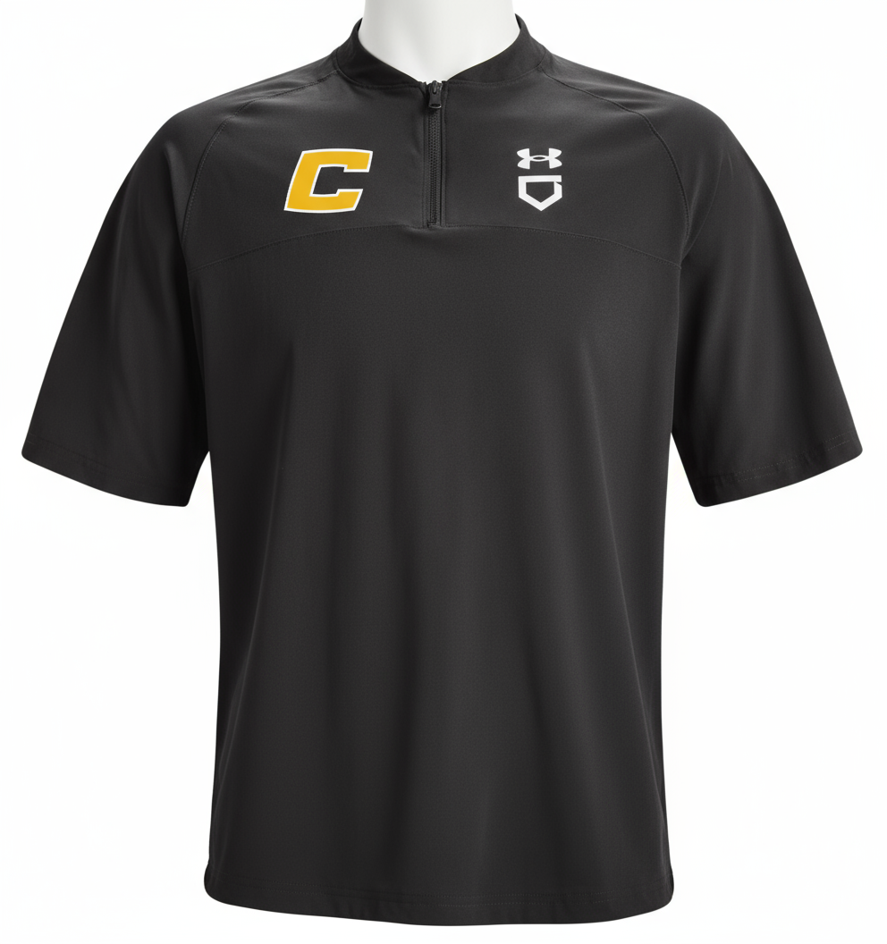 UA "C" 1/4 Cage Jacket - Dark Grey