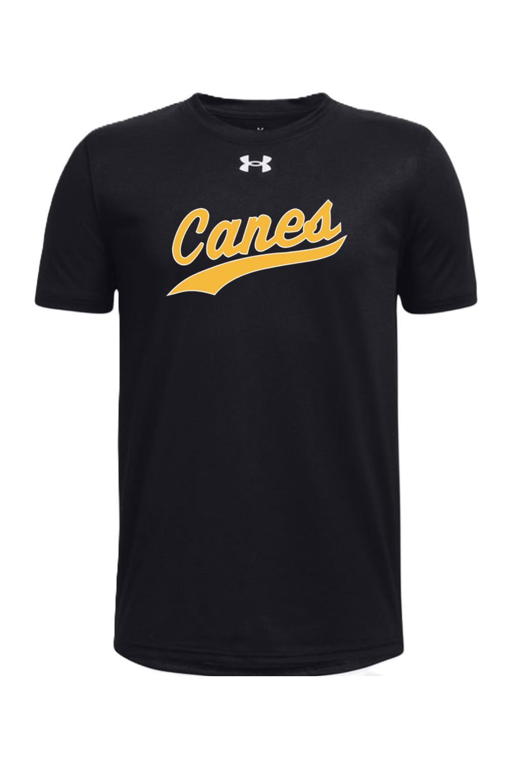 UA Youth Canes Swoop Tech Tee