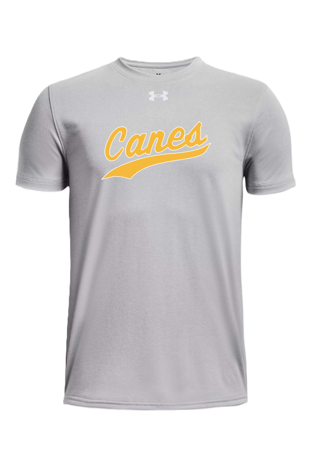 UA Youth Canes Swoop Tech Tee