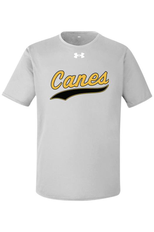 UA Canes Swoop Tech Tee Shirt