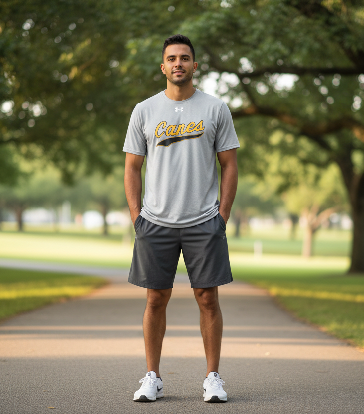 UA Canes Swoop Tech Tee Shirt