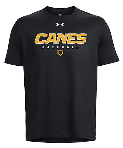 Under Armour Men's Team Tech Short Sleeve - BLACK