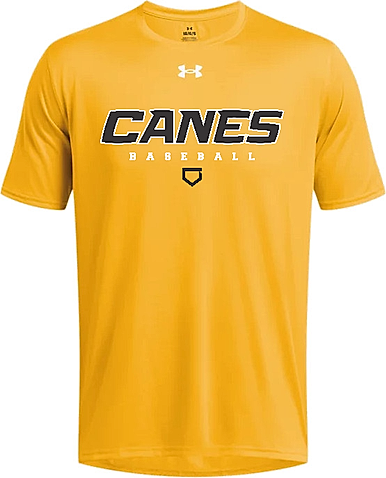 Under Armour Men's Team Tech Short Sleeve - GOLD