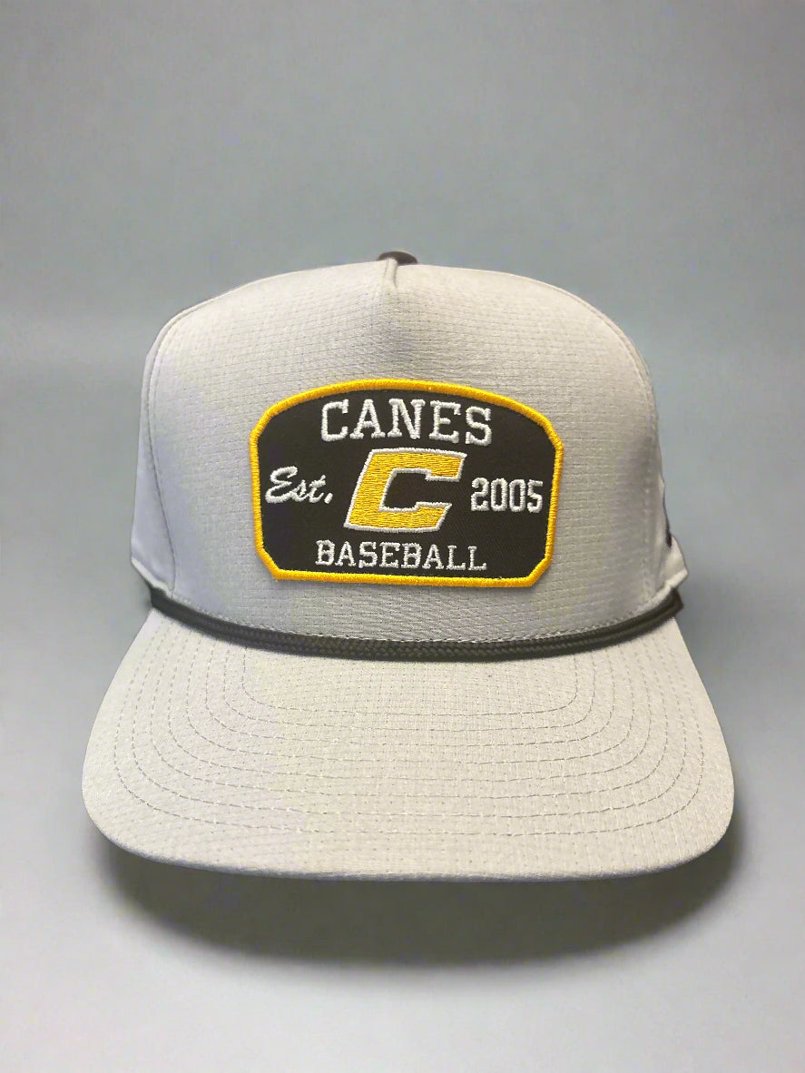 UA Canes Grey Snapback Hat
