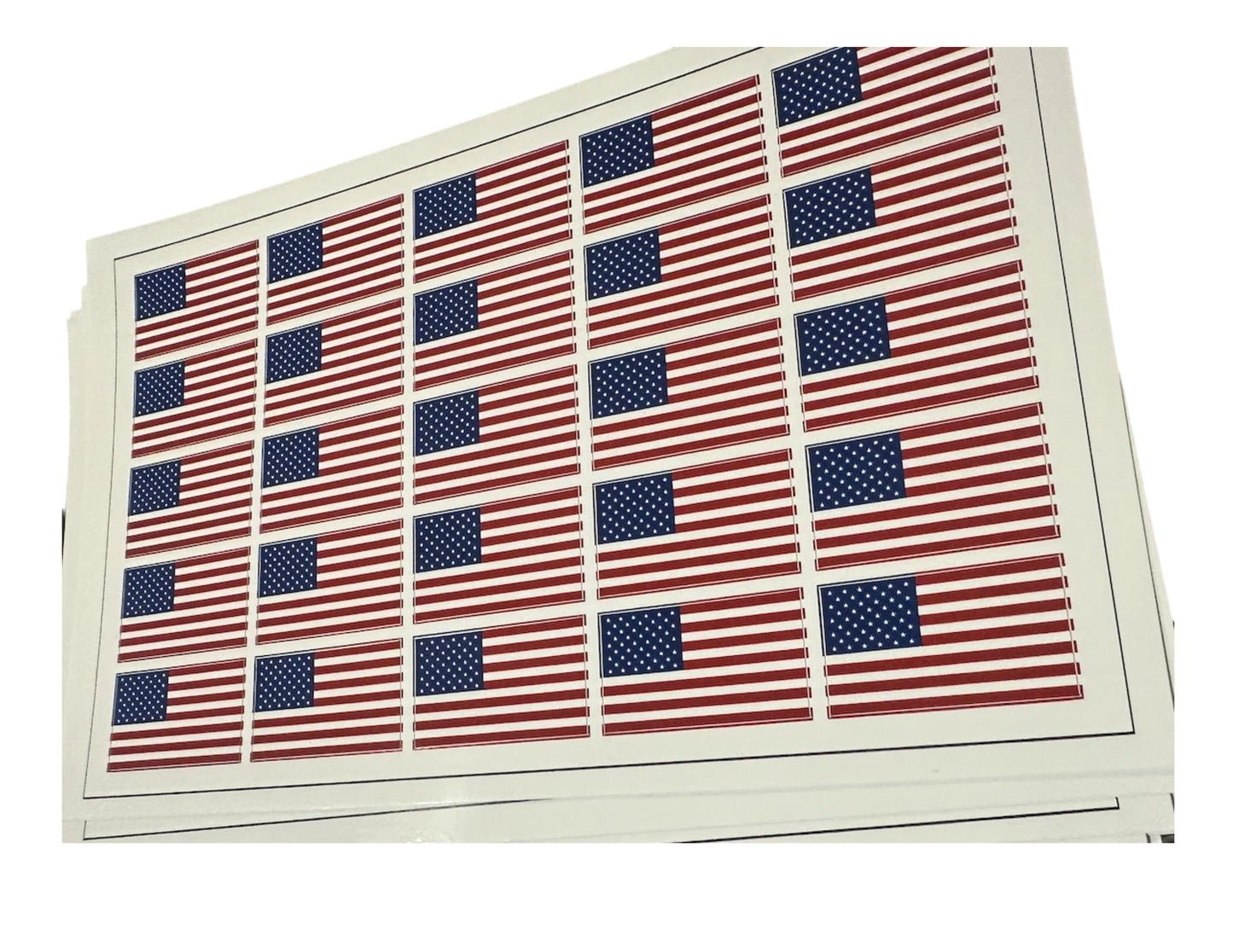 American Flag Stickers