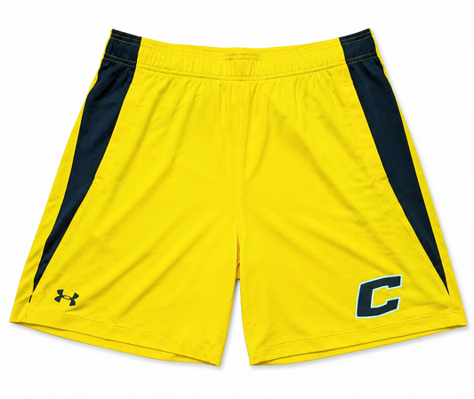 UA Canes Gold Shorts (Limited Stock!)