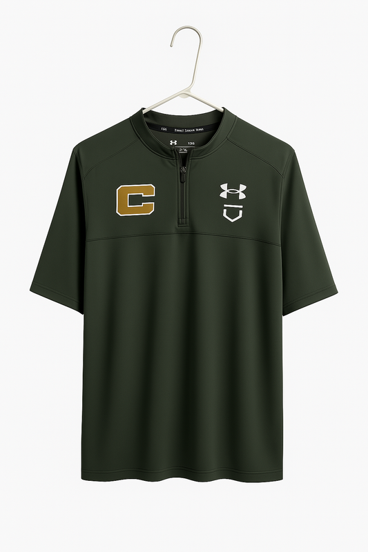Grey UA 1/4 zip pullovers