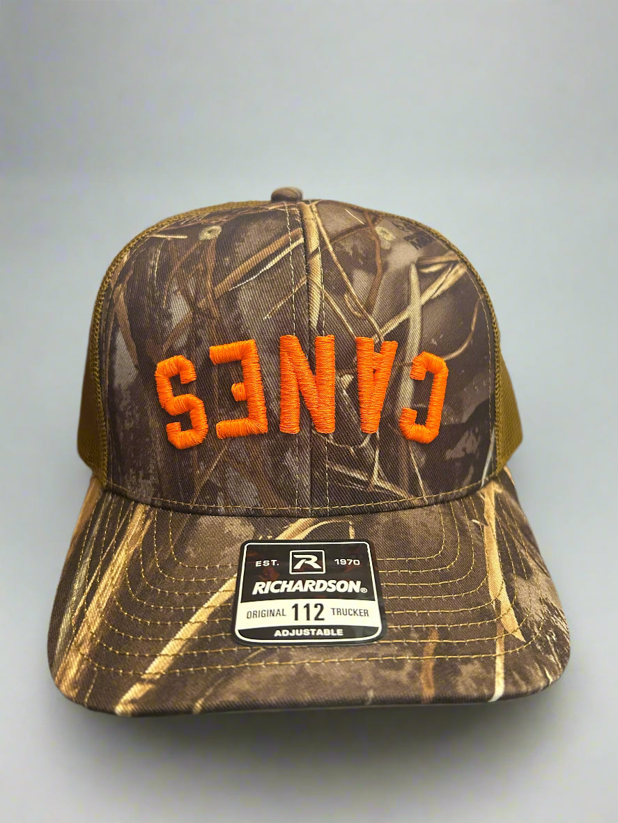 Upside-Down Canes Hat - Camo