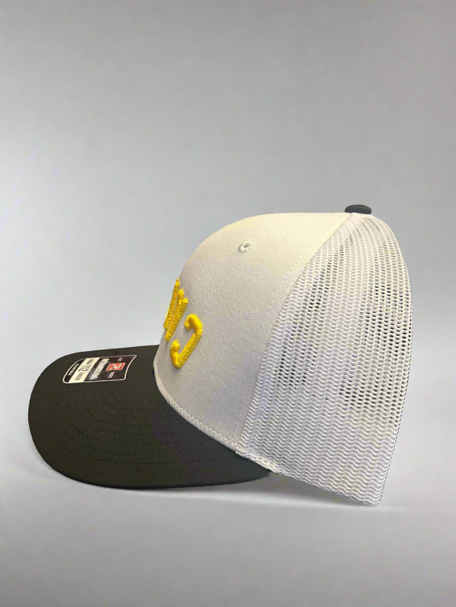 Upside-Down Canes Hat - White
