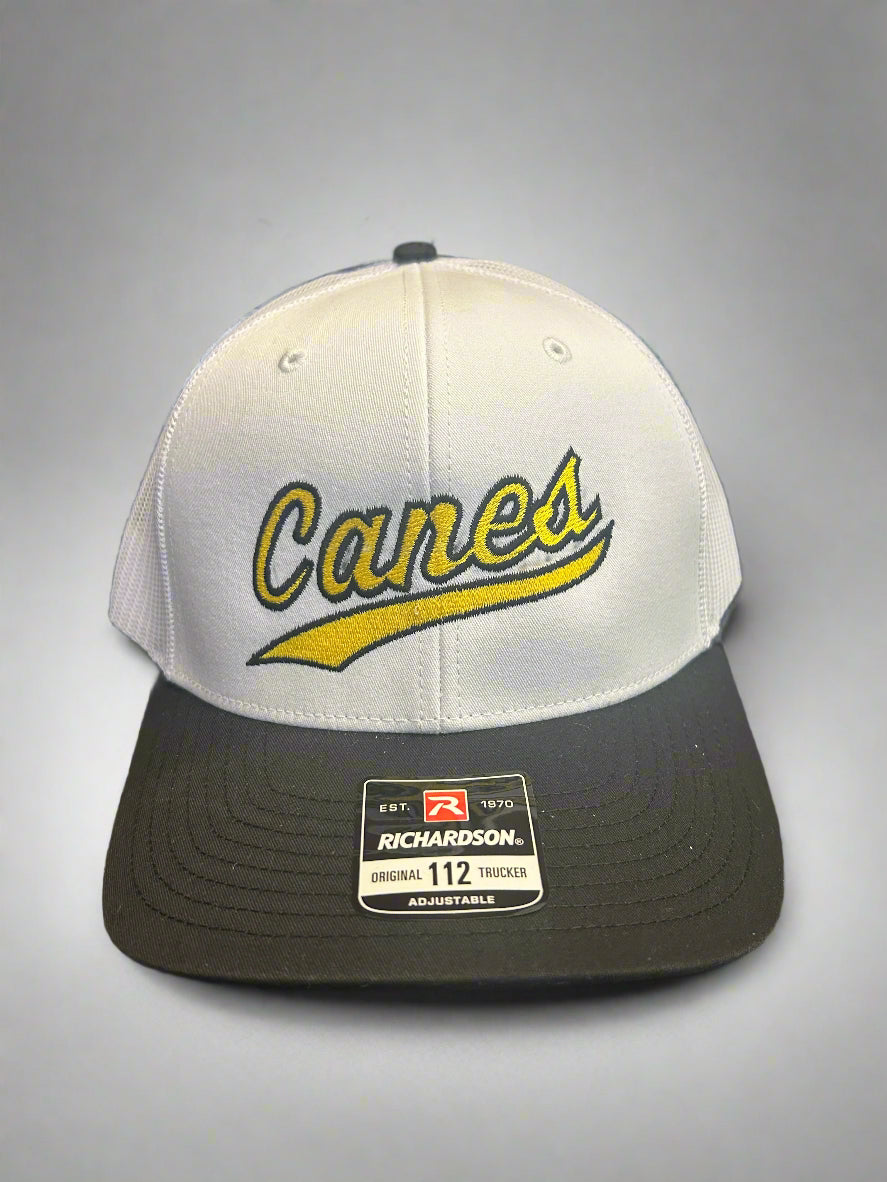 Canes Swoop Hat - White/White