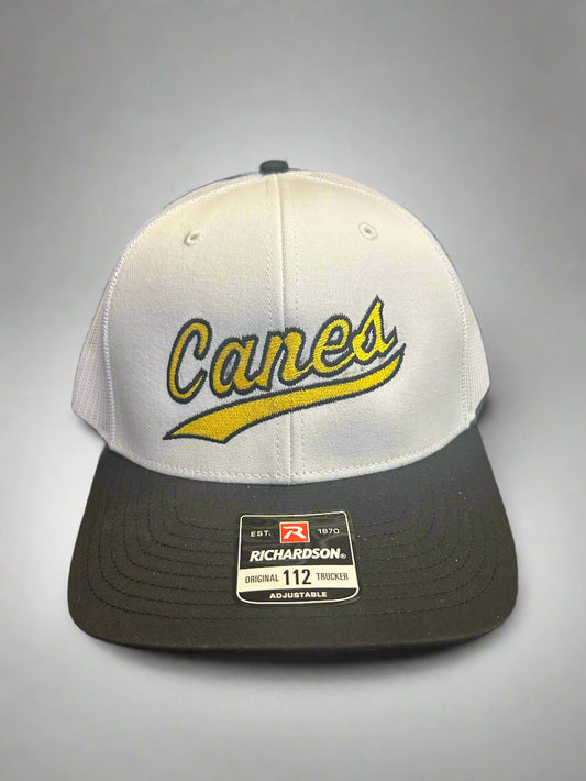 Canes Swoop Hat - White/White