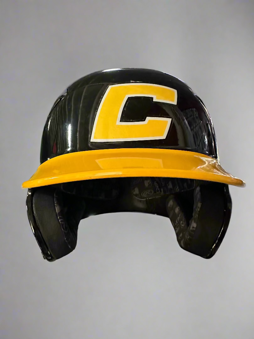 Canes Baseball Helmet - Black&Yellow