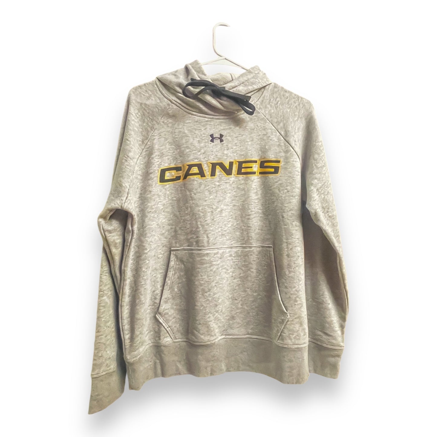 UA - Canes Gray Hoodie Sweatshirt