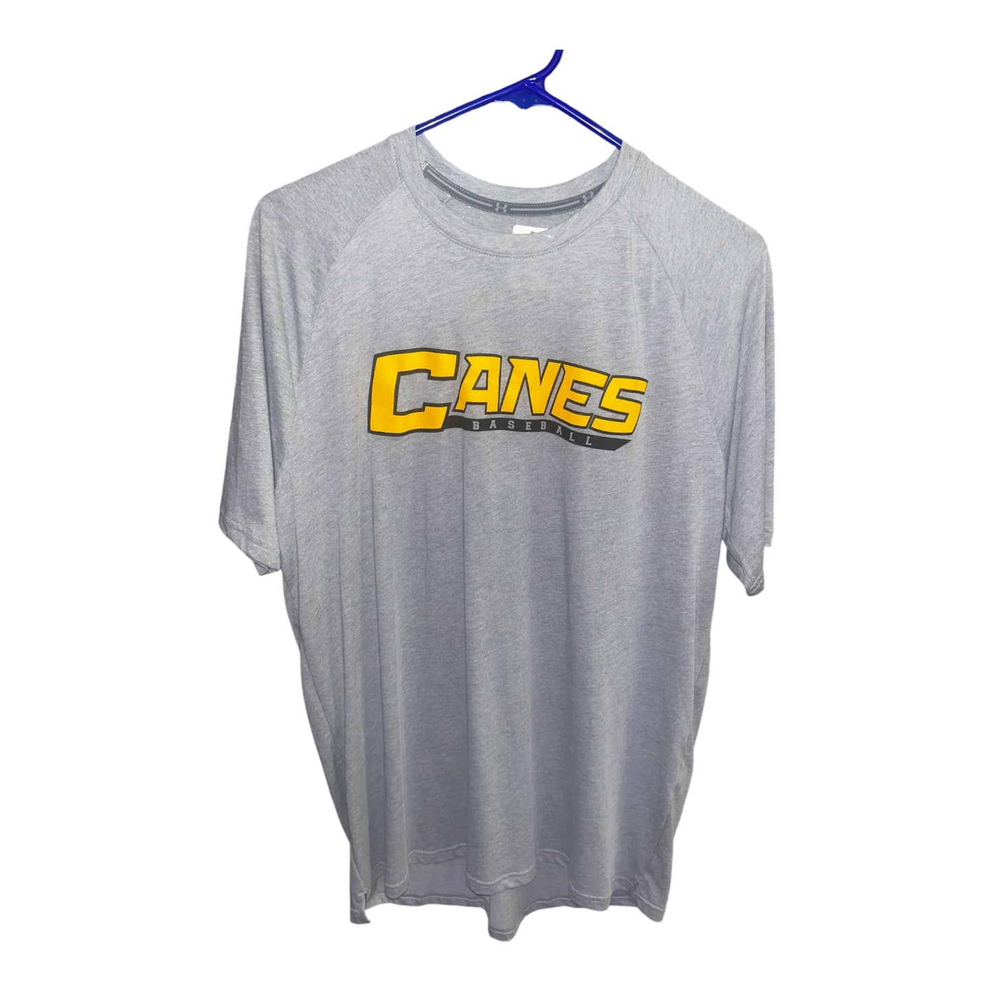 UA- Canes BB Short-sleeve Gray/Black/Gold