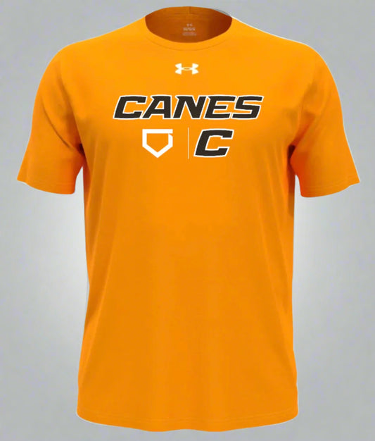 UA "C" Canes Tech Tee - Gold