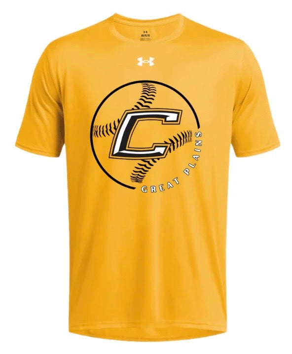 UA Canes GP Tech Tee - Gold