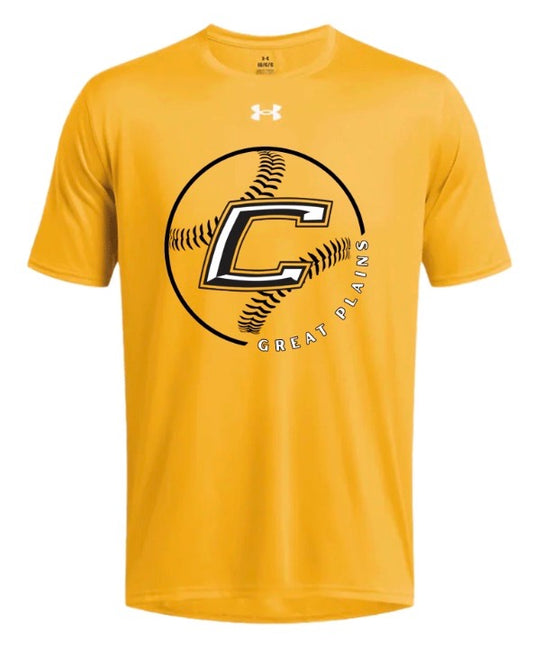 UA Canes GP Tech Tee - Gold