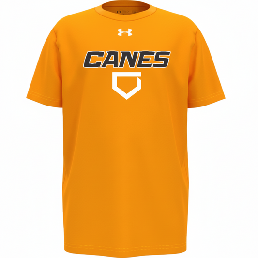 UA "C" Canes Tech Tee - Gold (New Design)