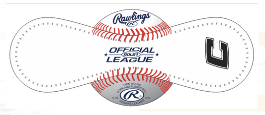 Dozen Rawlings Canes Stamped Baseballs