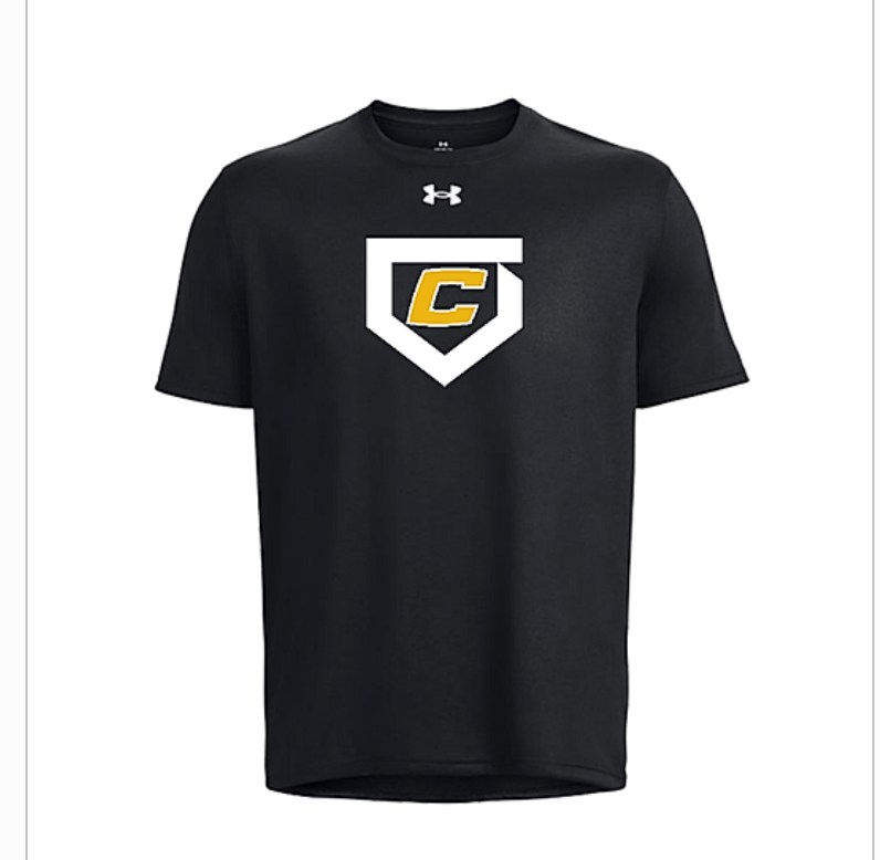 UA "C" Shield Tech Tee - Black