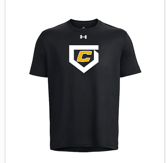 UA "C" Shield Tech Tee - Black