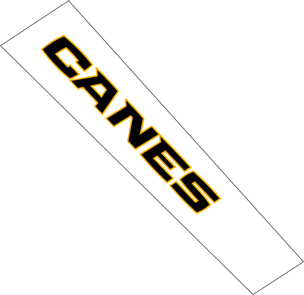 Canes Armsleeve - White