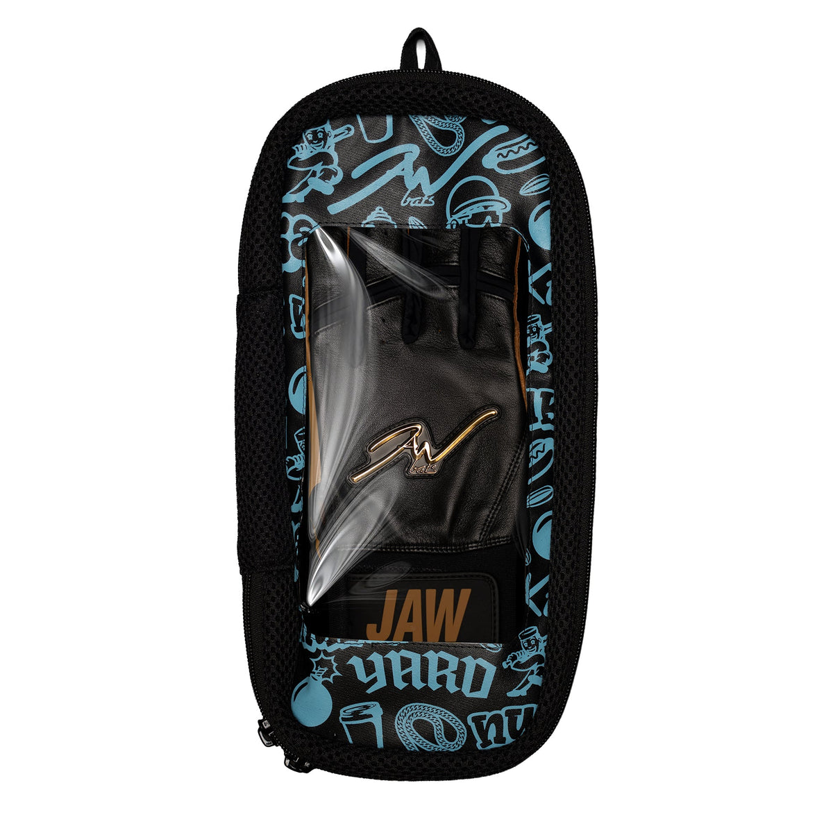 Legacy Gold Batting Gloves Black