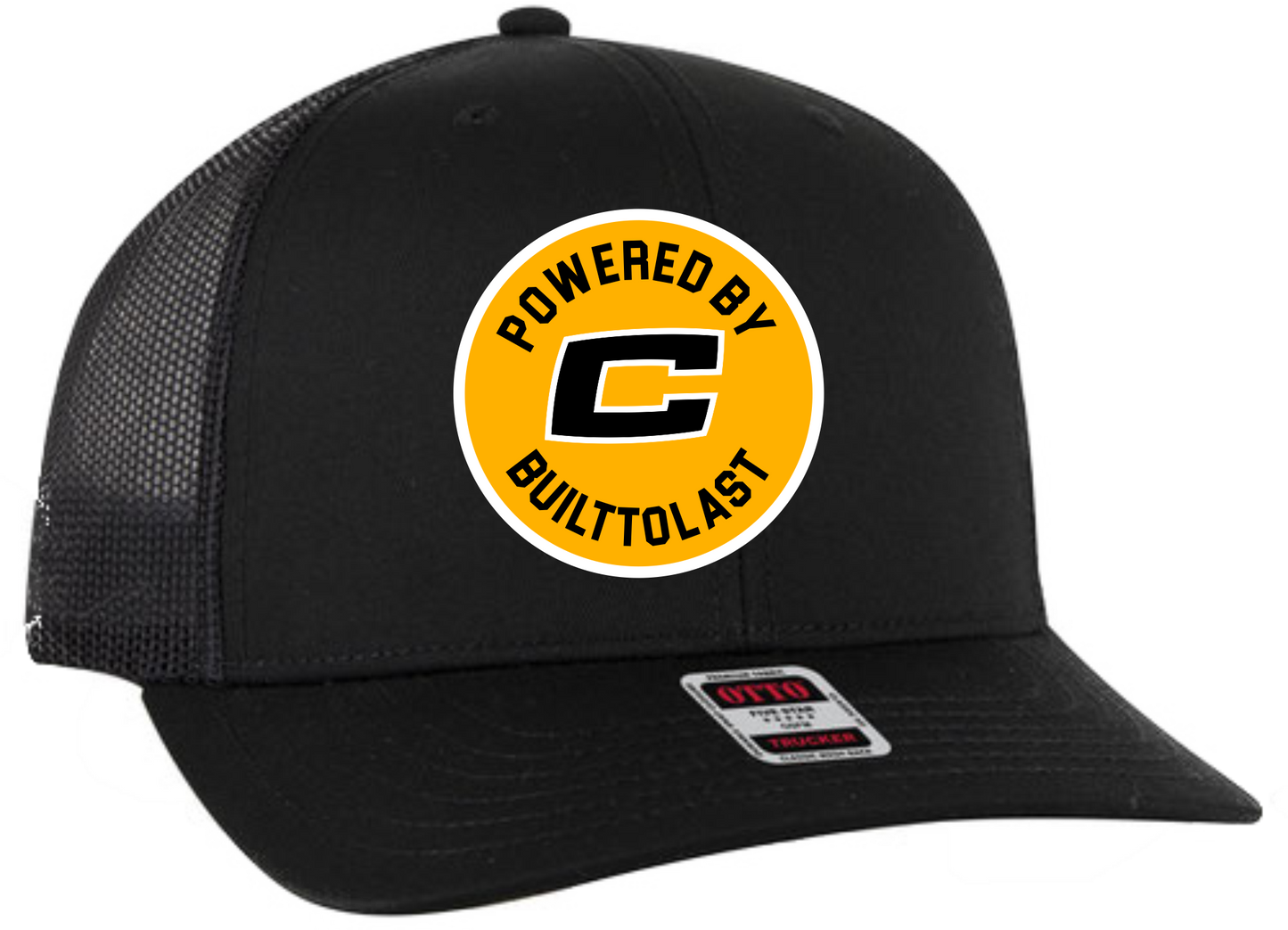 Built to Last Snapback Hat - Black