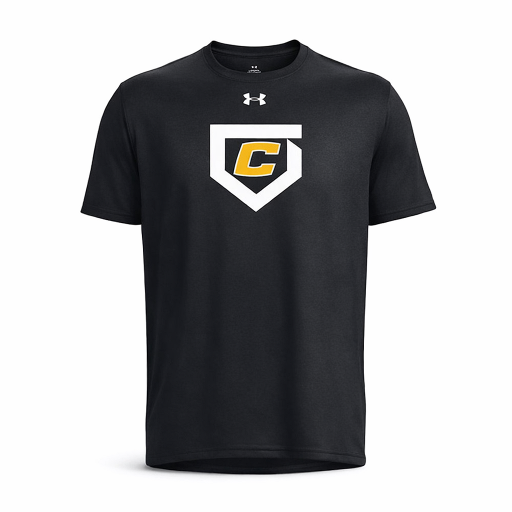UA Canes Shield Black Tech Tee