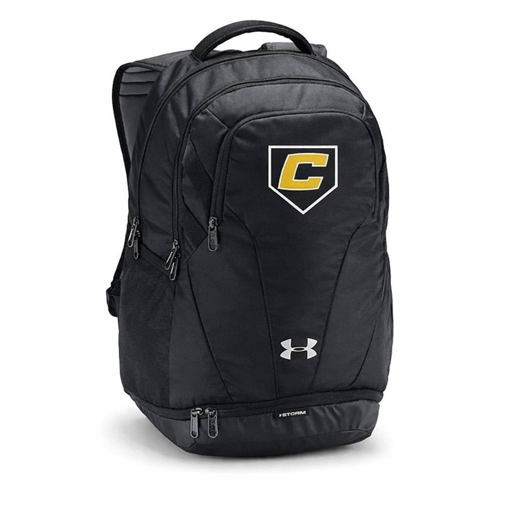 UA Canes Hustle Backpack - Black