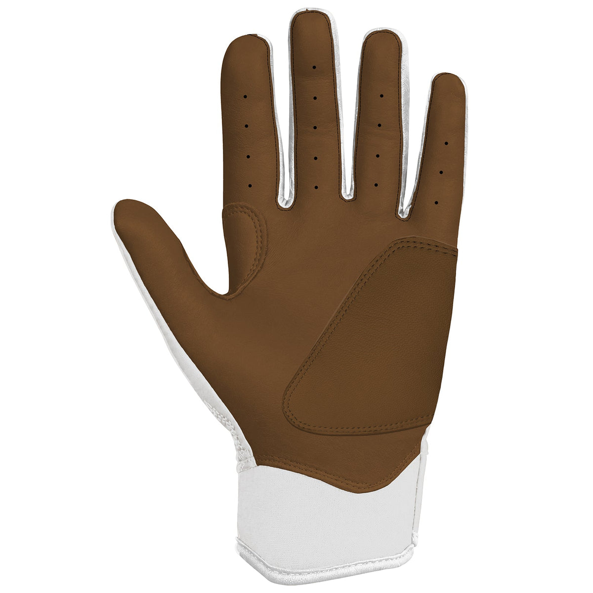 Legacy Gold Batting Gloves White