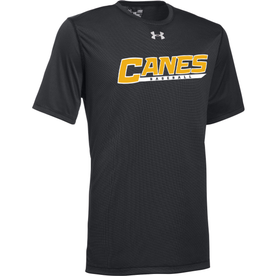 UA Canes Baseball Shortsleeve - Black